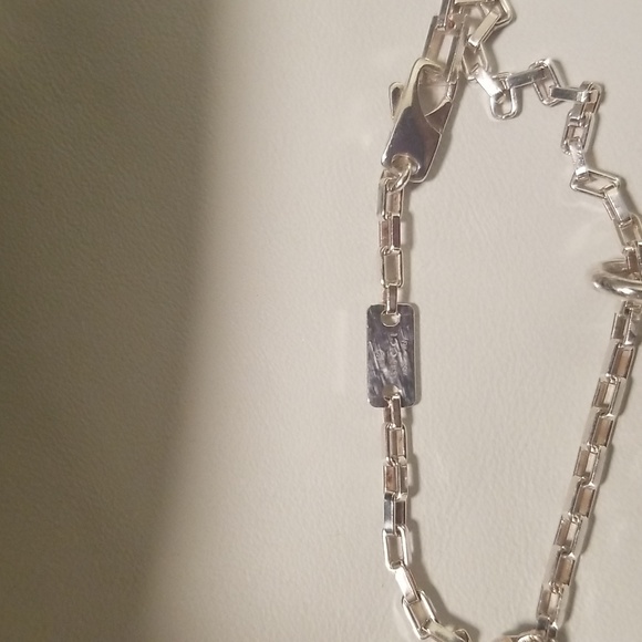 Women's Authentic Gucci Tag Bracelet 8mm 925 Sterling Silver - Picture 5 of 8